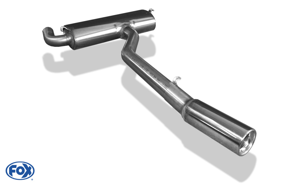 Fox Exhaust Trabant 1.1 Kübelwagen final silencer Ø60mm - 1x80 type 13