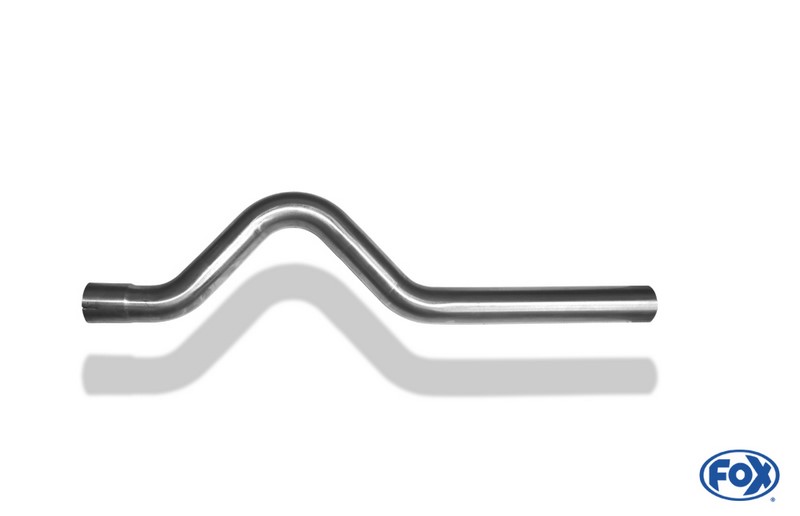 Fox Exhaust Axle elbow non widened - d1Ø 70mm  lenght: ~650mm