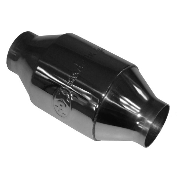 Fox Exhaust metal-catalytic converter - 300 Cell lenght: 230mm/ connection: 63 mm  - polished with FOX Made in Germany stamp (without certification)