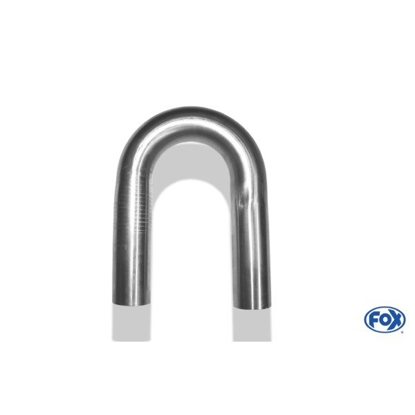 Fox Exhaust universal tube bent 180° non widened - d1Ø 50mm radius