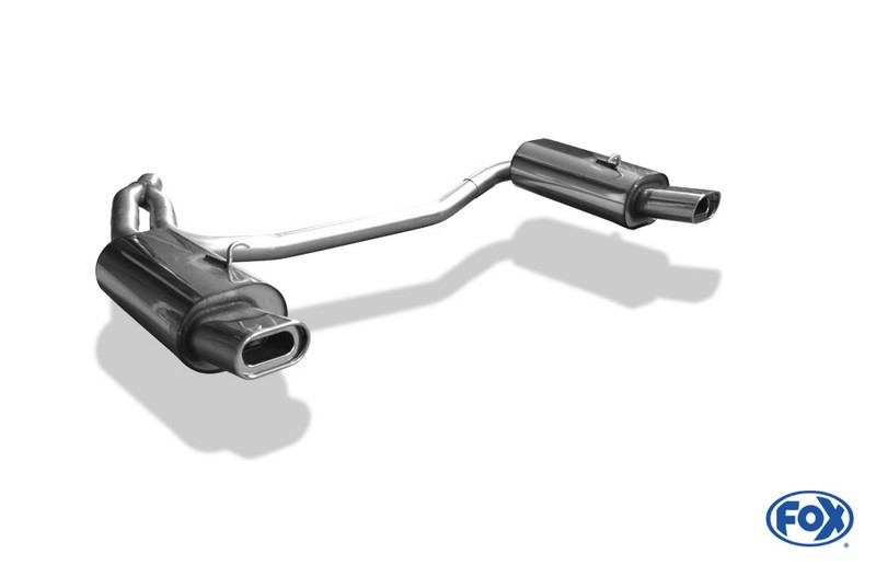 Fox Exhaust Volvo C70 Coupe & Cabrio final silencer exit right/left - 135x80 type 53 right/left