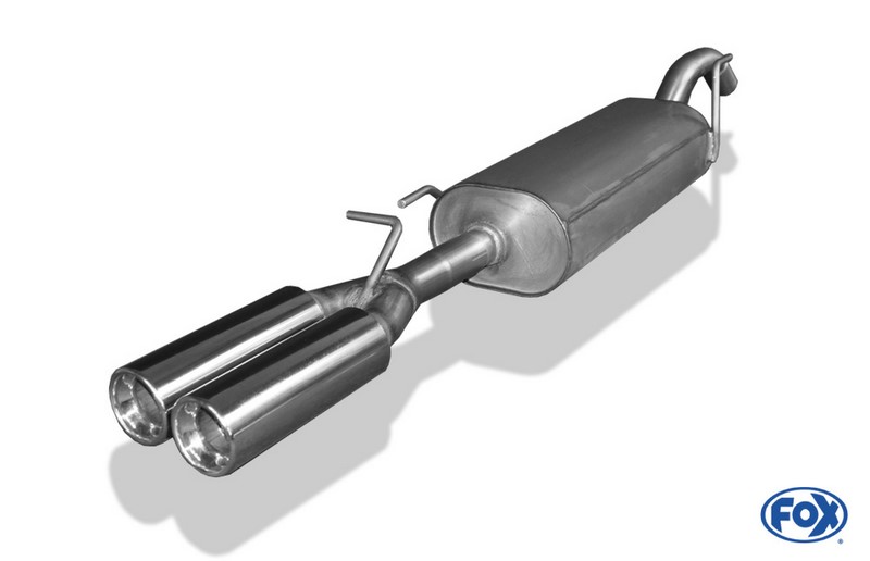 Fox Exhaust VW Passat 35i - from 10/93` final silencer - 2x80 type 13