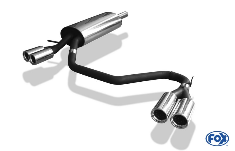 Fox Exhaust VW Passat 3B/ 3BG final silencer exit right/left - 2x76 type 13 right/left