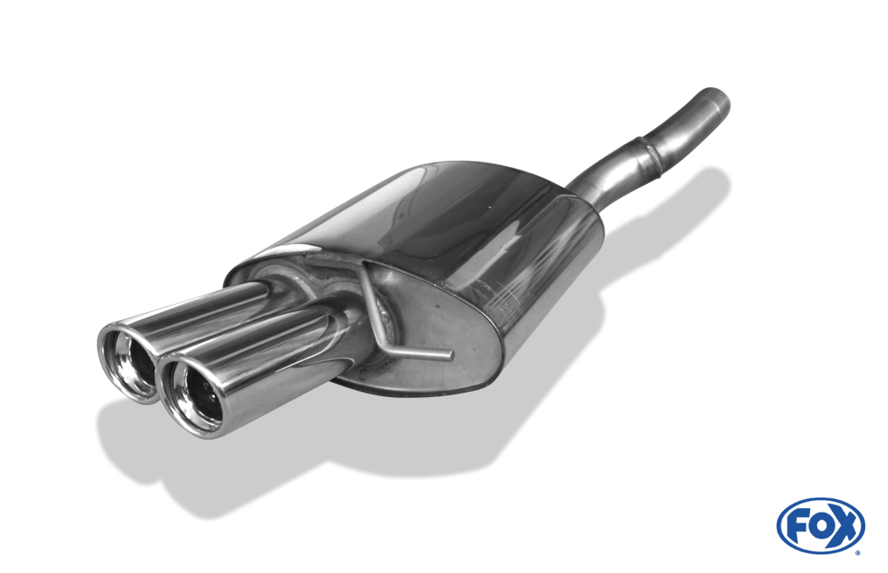 Fox Exhaust VW Passat 3C/ 3C CC final silencer Ø63,5mm - 2x90 type 17