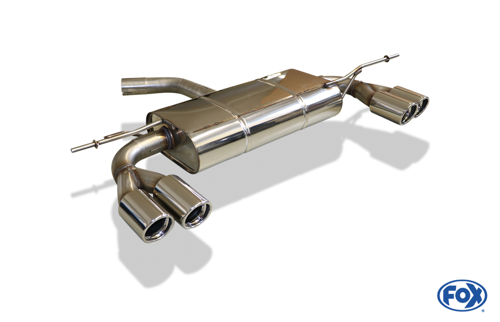 Fox Exhaust VW Scirocco III final silencer exit right/left - 2x76 type 17 right/left
