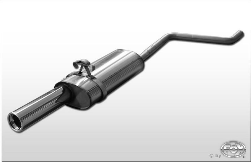 Fox Exhaust VW Polo 86C final silencer  - 1x80 type 13