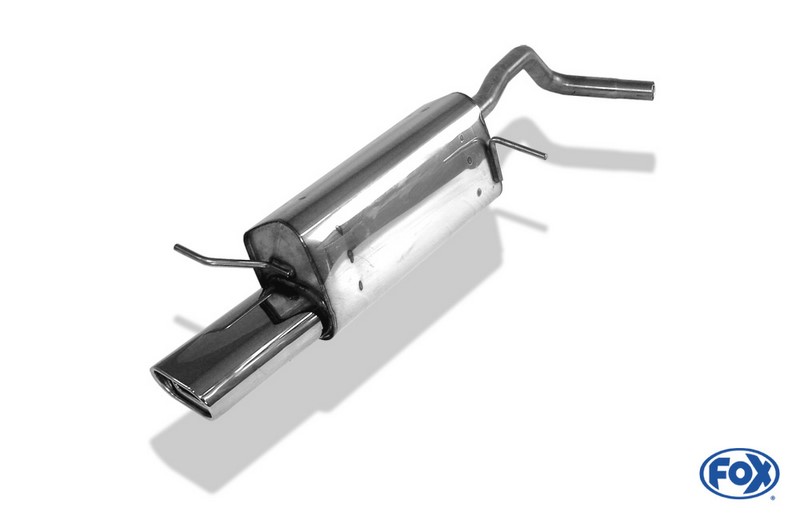 Fox Exhaust Seat Ibiza 6L final silencer  - 135x80 type 53