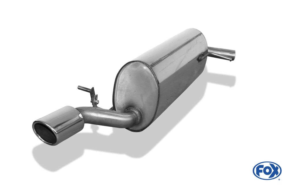 Fox Exhaust VW Polo 6R final silencer - 88x74 type 32