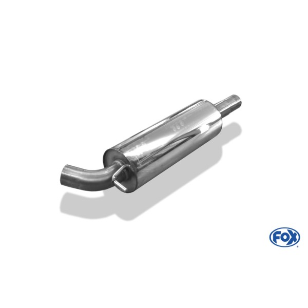 Fox Exhaust VW Polo 6R - WRC front silencer