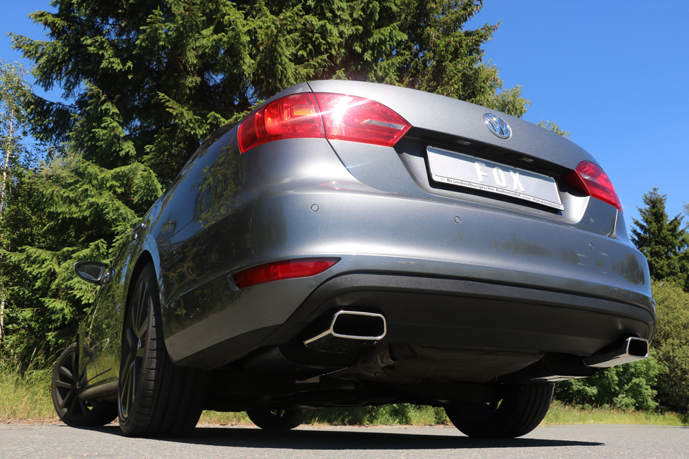 Fox Exhaust VW Jetta VI final silencer right/left - 145x65 type 59 right/left