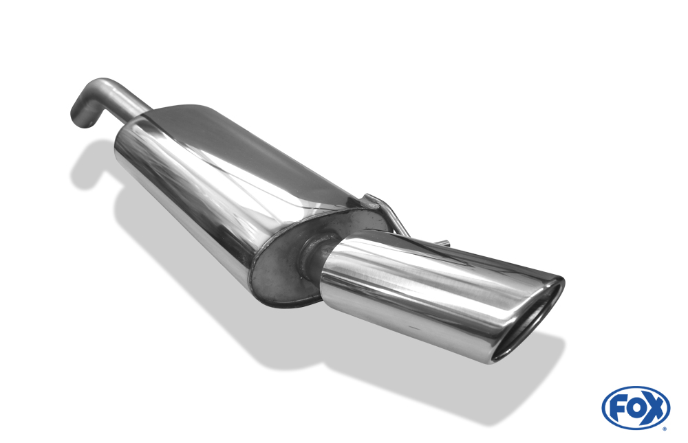 Fox Exhaust VW Corrado 16V/ VR6 final silencer - 115x85 type 44