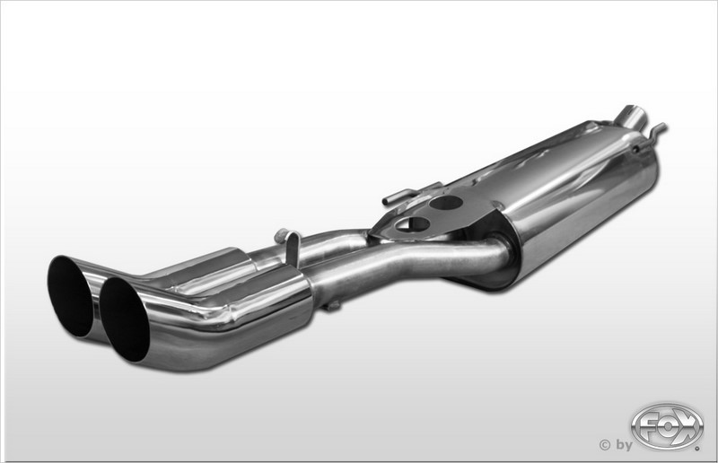 Fox Exhaust VW Vento final silencer - 2x76 type 18