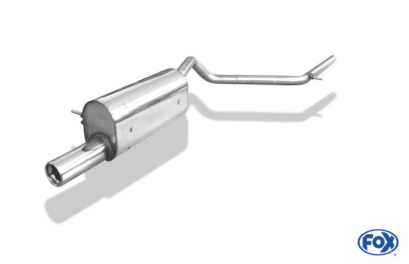 Fox Exhaust VW Fox - 5Z final silencer - 1x80 type 13