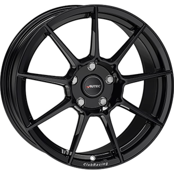 Llanta Autec CLUB RACING Gloss Black 8.5x19" 5x112 ET45 CB70
