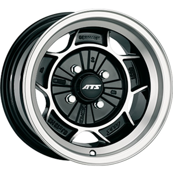 Llanta ATS CLASSIC Gloss Black / Polished 8.0x13" 4x100 ET1 CB57.1