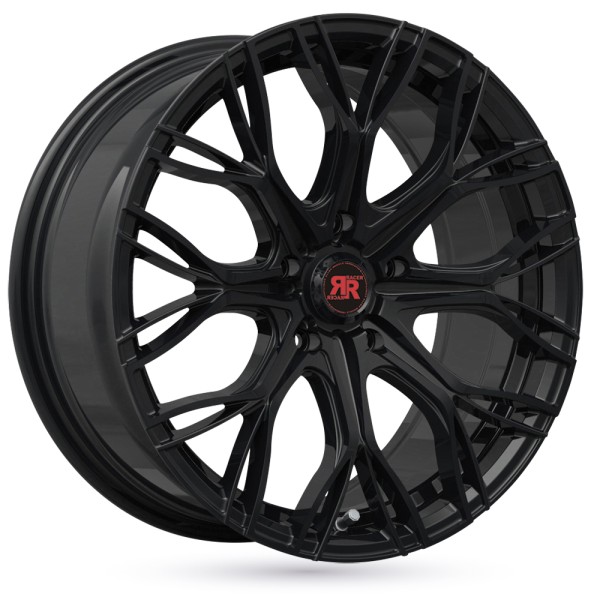 Llanta Racer MATRIX Shiny Black 7.5x17" 5x108 ET35 CB65.1