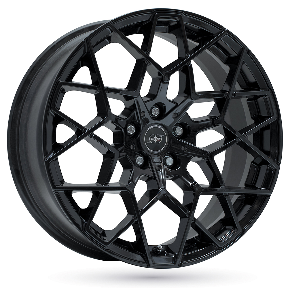 Llanta Infiny OTTO Glossy Black 8.5x19" 5x112 ET30 CB66.6
