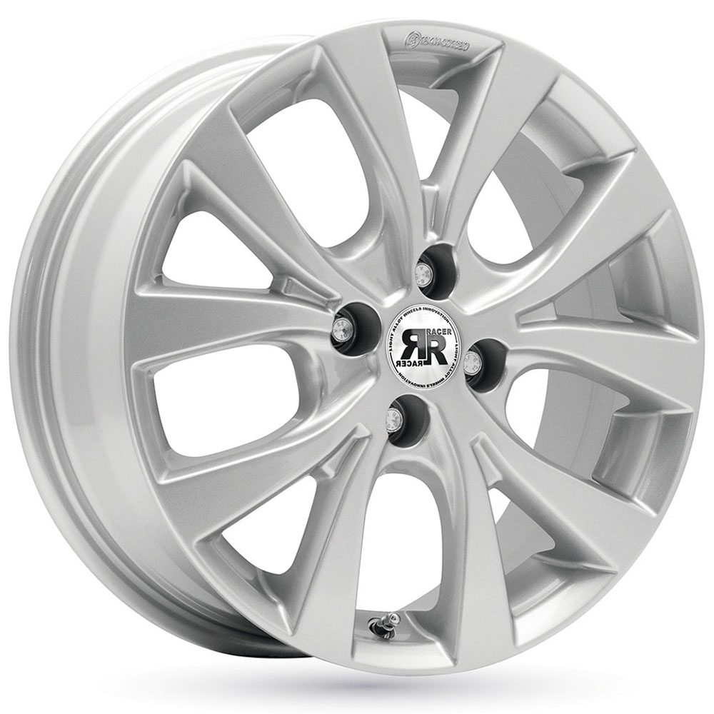 Llanta Racer R-02 Silver 6.5x16" 4x100 ET44 CB60.1