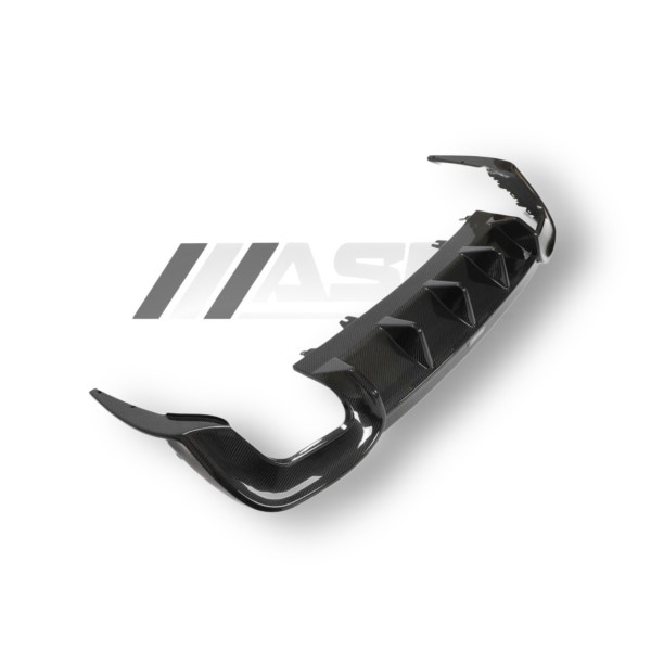 Audi A4 B9.5 S Line / S4 B9.5 Difusor De Fibra De Carbono Pre Pregranado - Asm