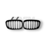 Bmw Serie 1 E82/E87 Lci Rejillas Doble Lamas De Fibra De Carbono