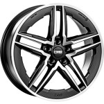 Llanta CMS C29-AERO Gloss Black / Polished 8.0x19" 5x112 ET27 CB66.4