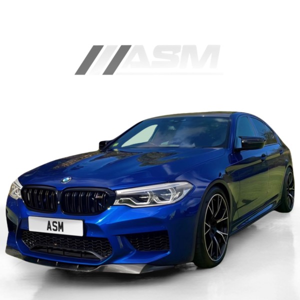 Divisor De Fibra De Carbono De Competición Bmw F90 M5 Y M5c Estilo R - Asm