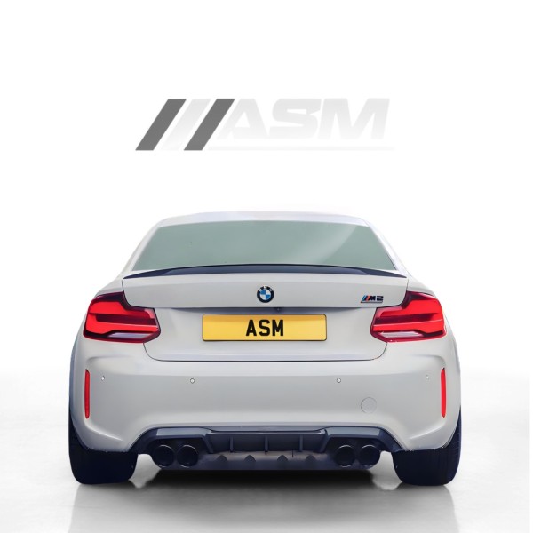 Difusor Trasero De Fibra De Carbono Bmw M2 / M2 Competition – Asm