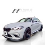Divisor De Fibra De Carbono Bmw M2 F87 - Estilo V - Asm