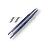 Bmw E92/E93 M3 Faldones Laterales Abs Negro Brillante