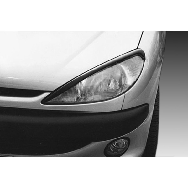 Pestañas faros Peugeot 206