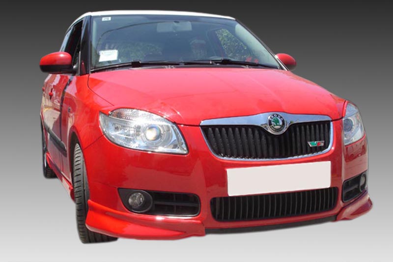 K117-001_1 Spoiler delantero Fabia Mk2 (2007-2010) - Imagen 1