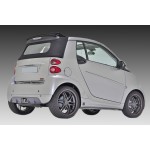 Difusor trasero Smart Fortwo 451 Facelift Anniversary Edition