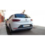 Difusor trasero Seat Leon Mk3 Facelift 5-doors (2017-2020)
