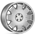 Llanta Ispiri CSR2 Silver Polished Lip 8.5x18" 5x100 ET35 CB57.1