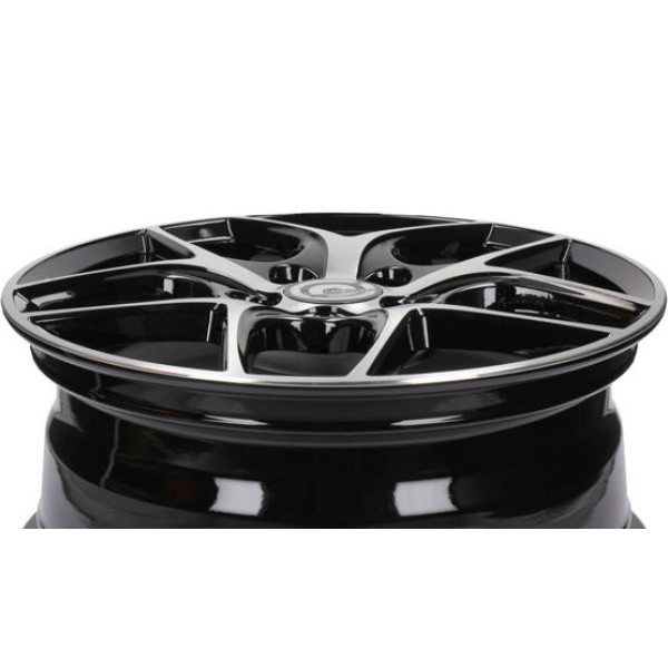 Llanta Carbonado Denver BFP-Black Front Polished 6.5x16" 5x108 ET52,5 CB63.4 - Image 3