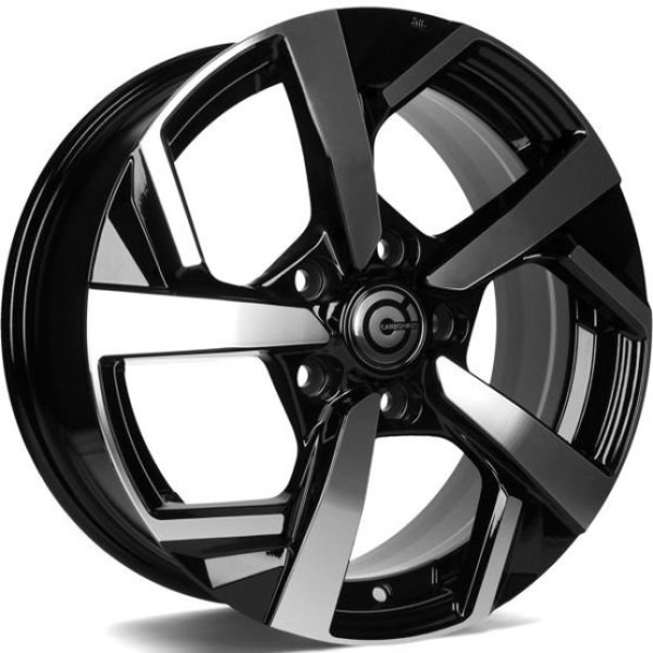 Llanta Carbonado Quincy BFP-Black Front Polished 6.5x16" 5x114.3 ET40 CB73.1