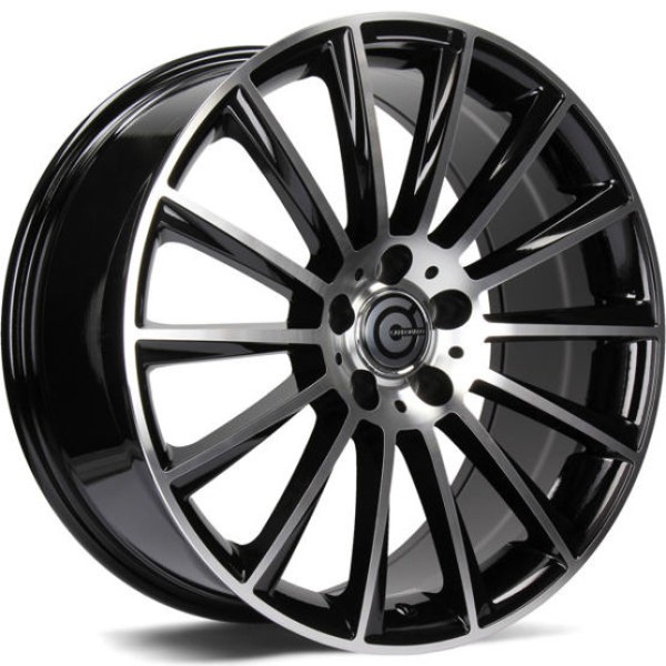 Llanta Carbonado Performance BFP-Black Front Polished 8.0x17" 5x112 ET35 CB66.5