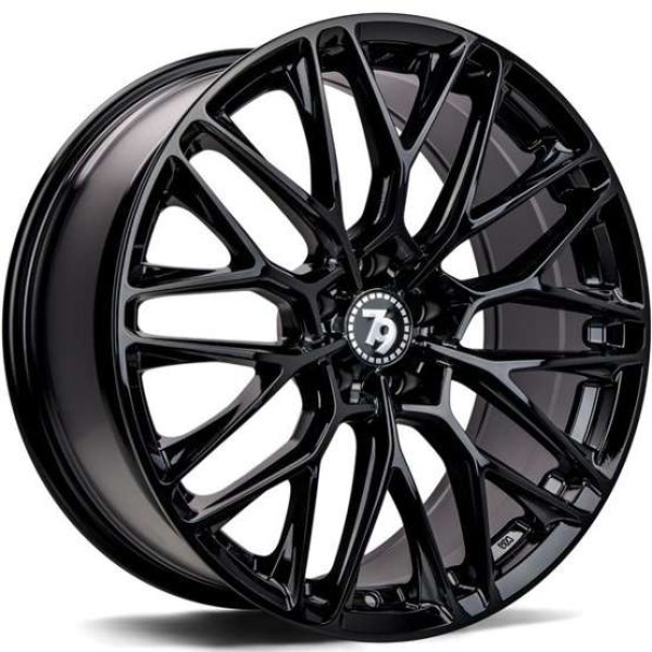 Llanta Seventy9 Wheels SV-P BG-Black Glossy 8.0x18" 5x112 ET35 CB66.5