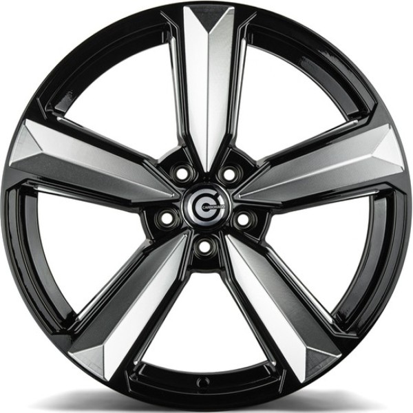 Llanta Carbonado Blast BFPEP-Black front polished edges polished 8.5x19" 5x112 ET35 CB66.5 - Image 2