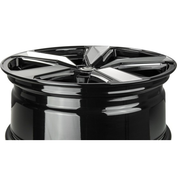 Llanta Carbonado Blast BFPEP-Black front polished edges polished 8.5x19" 5x112 ET35 CB66.5 - Image 3