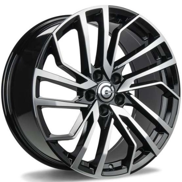 Llanta Carbonado Game BFP-Black Front Polished 8.0x18" 5x112 ET35 CB66.5
