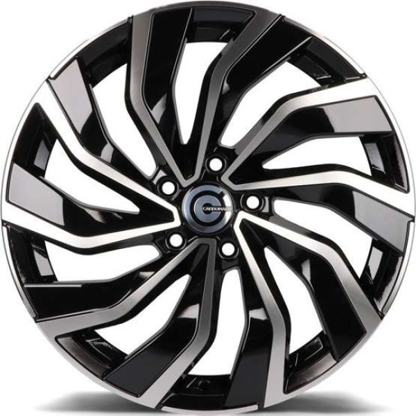 Llanta Carbonado Lynx BFP-Black Front Polished 8.0x18" 5x112 ET45 CB66.5 - Image 2