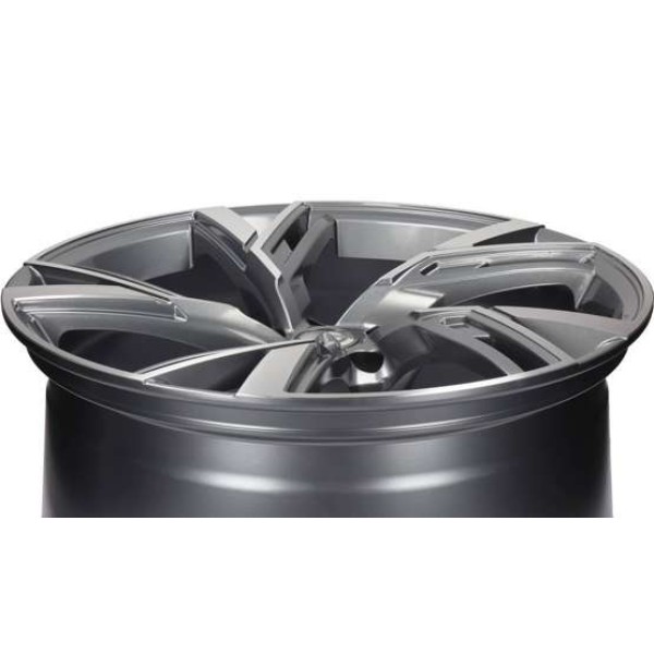 Llanta Carbonado Rich AFP-Anthracite Front Polished 9.5x21" 5x112 ET25 CB66.5 - Image 3