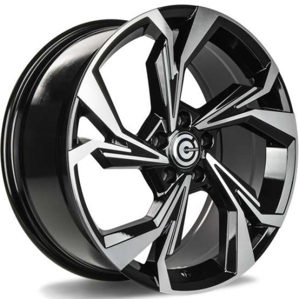 Llanta Carbonado Slingshot BFP-Black Front Polished 8.0x18" 5x112 ET45 CB66.5