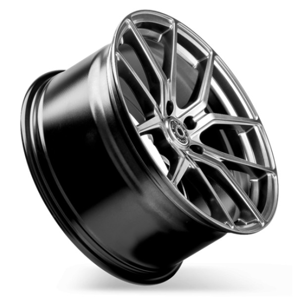 Llanta Wrath Wheels WF-7 HB-HYPER BLACK 8.0x18" 5x112 ET42 CB73.1 - Image 3