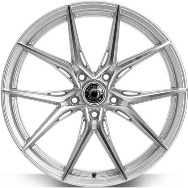 Llanta Wrath Wheels WFX SP-Silver polished face 9.5x19" 5x112 ET40 CB73.1 - Image 2