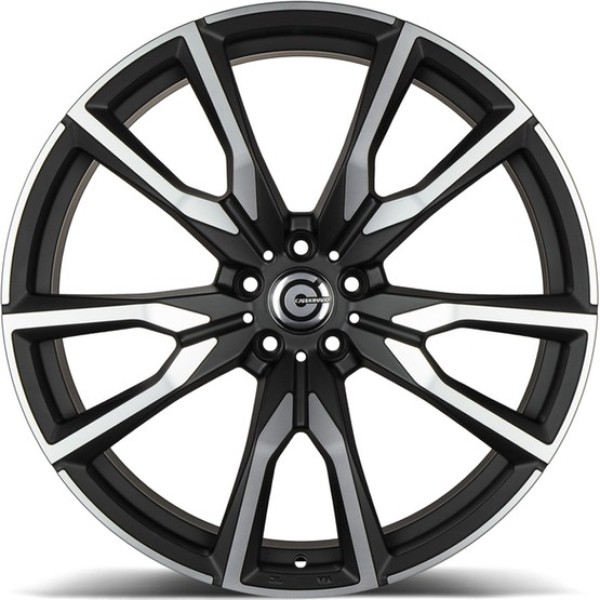 Llanta Carbonado Pain MBFP-Matt Black Front Polished 9.5x22" 5x112 ET37 CB66.5 - Image 2