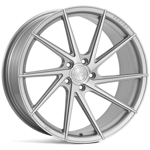 Llanta Ispiri FFR1D Pure Silver Brushed 9.0x21" 5x112 ET32 CB66.56