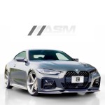 Bmw 4 Series G22/G23 Pre-Preg Carbon Splitter – Asm