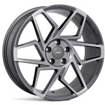 Llanta Veeman V-FS27R Graphite Smoke Machined 8.5x19" 5x112 ET42 CB66.56